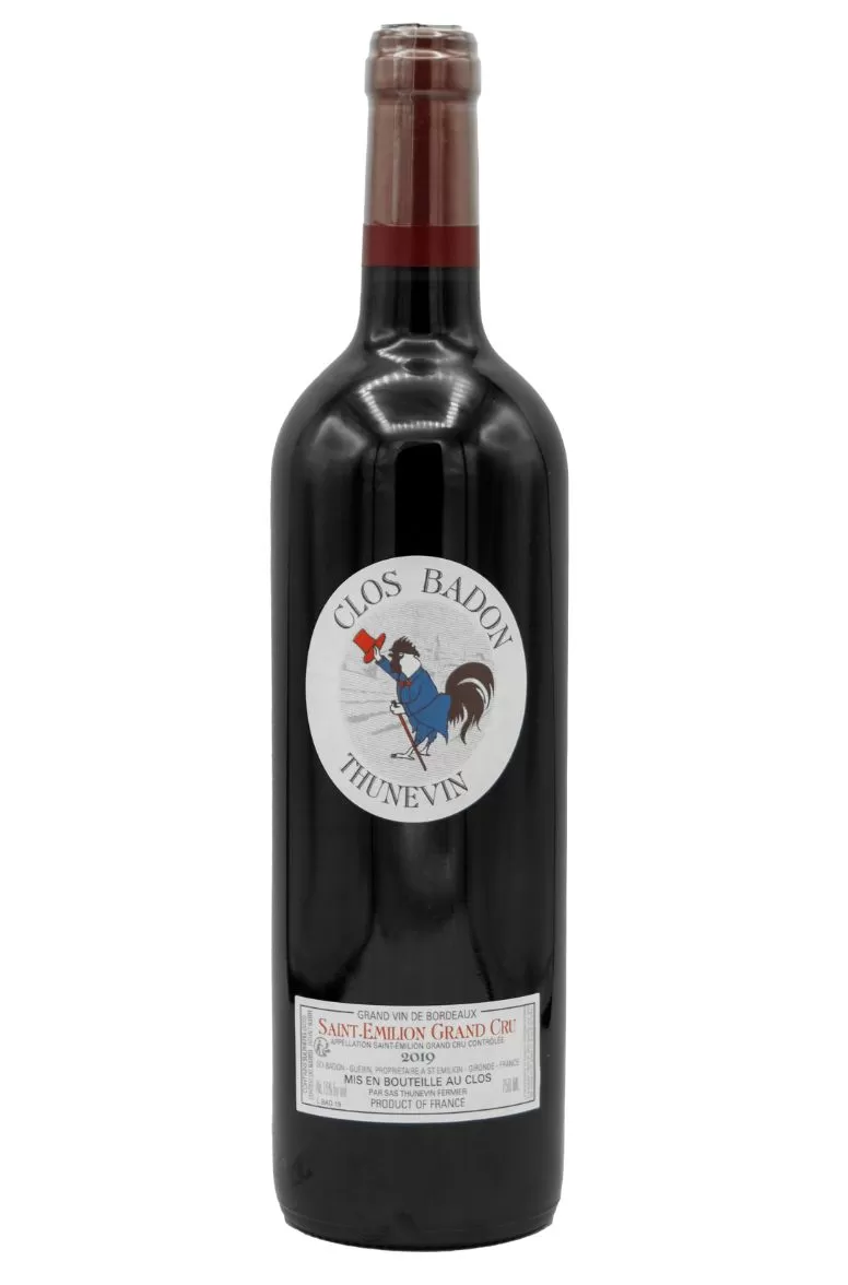 Clos Badon Thunevin 2019
