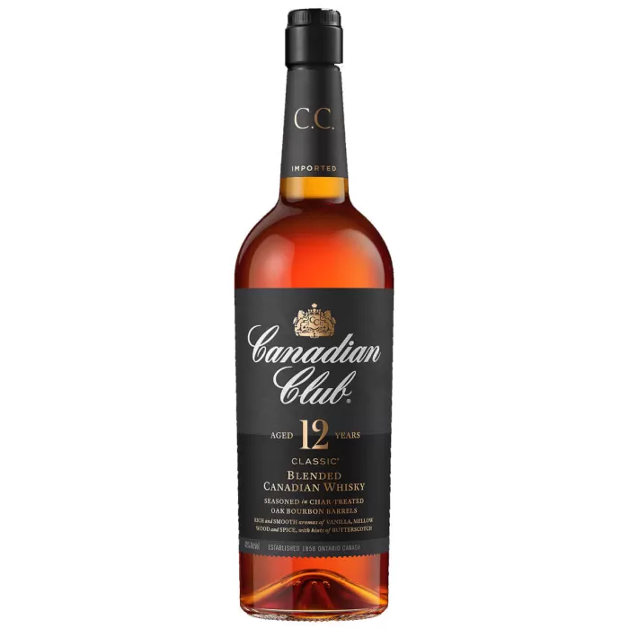 Canadian Club 12 Year Old 1 Litre
