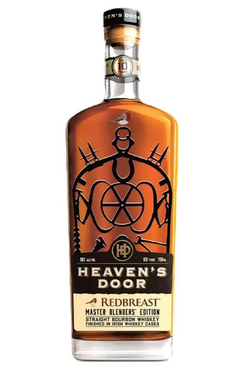 Heaven's Door 10 Year Old Bourbon Redbreast Cask Finish Master Blenders Edition