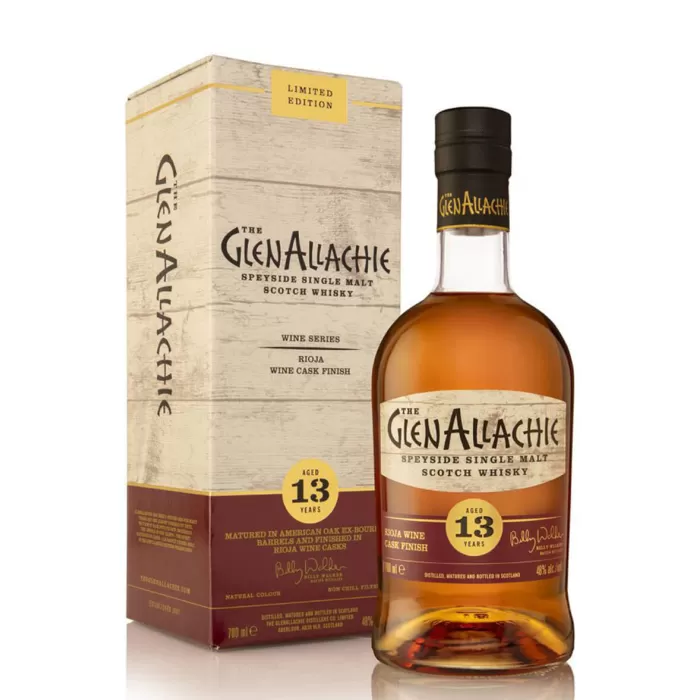 GlenAllachie 13 Year Old Rioja Cask Wine Finish