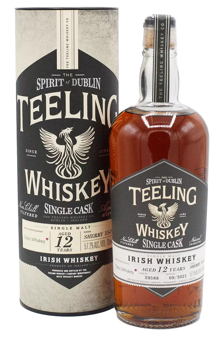 Teeling 12 Year Old Single Malt Single Cask #29588 Ximenez Spinola Cask