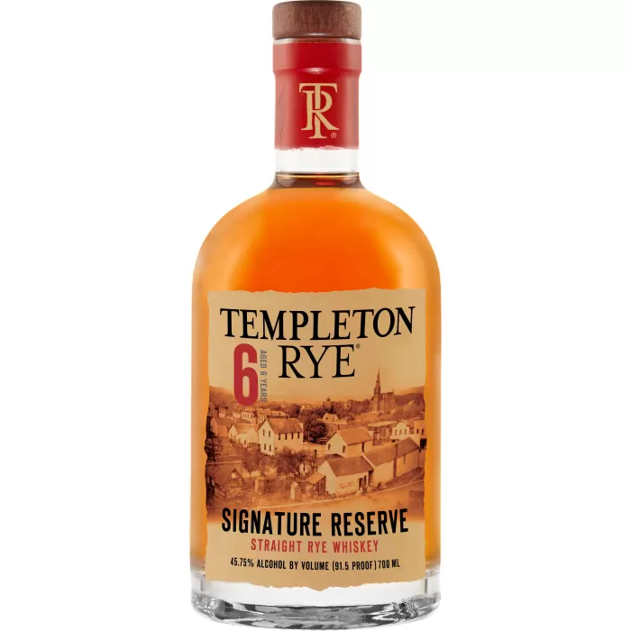 Templeton Rye Signature Reserve Straight Rye Whiskey 6 Year Old