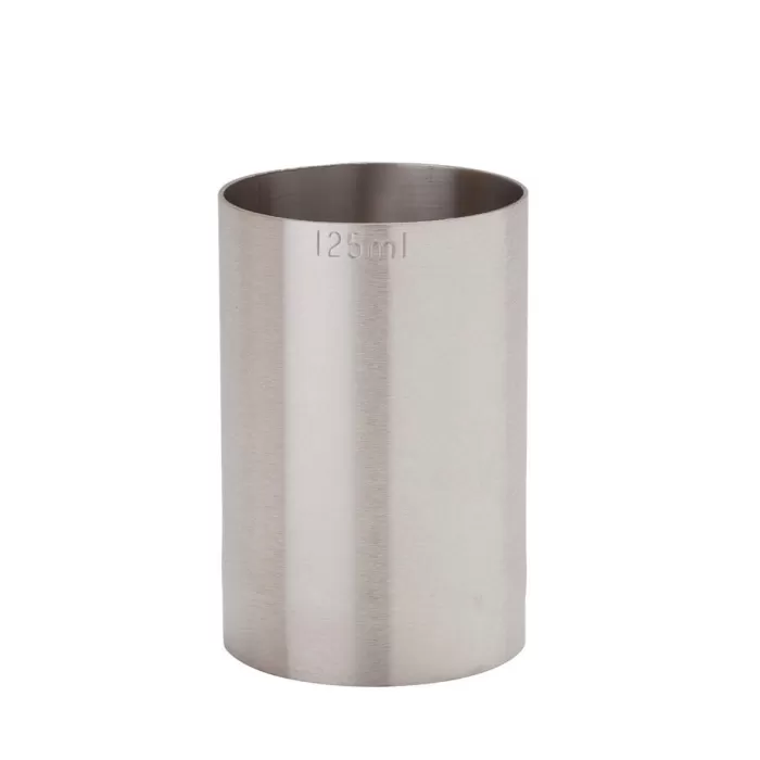 Steel Thimble Measure 125ml CE Graded (3190)