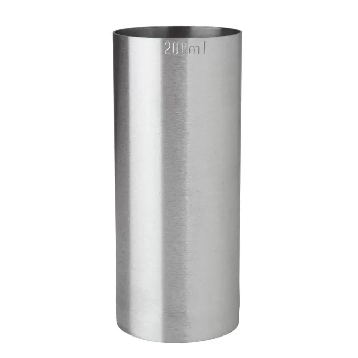 Steel Thimble Measure 200ml CE Graded (3194)