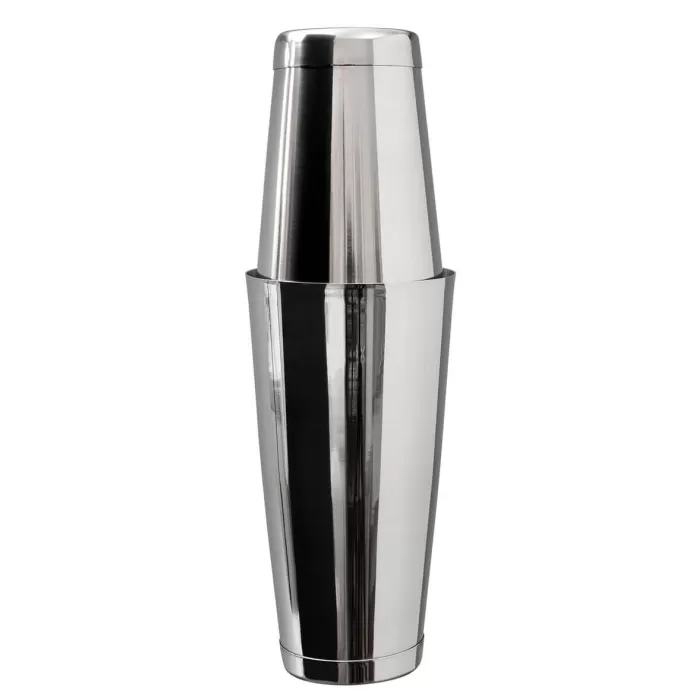 Stainless Steel Boston Tin (18oz) and Can (28oz) Set (3340)