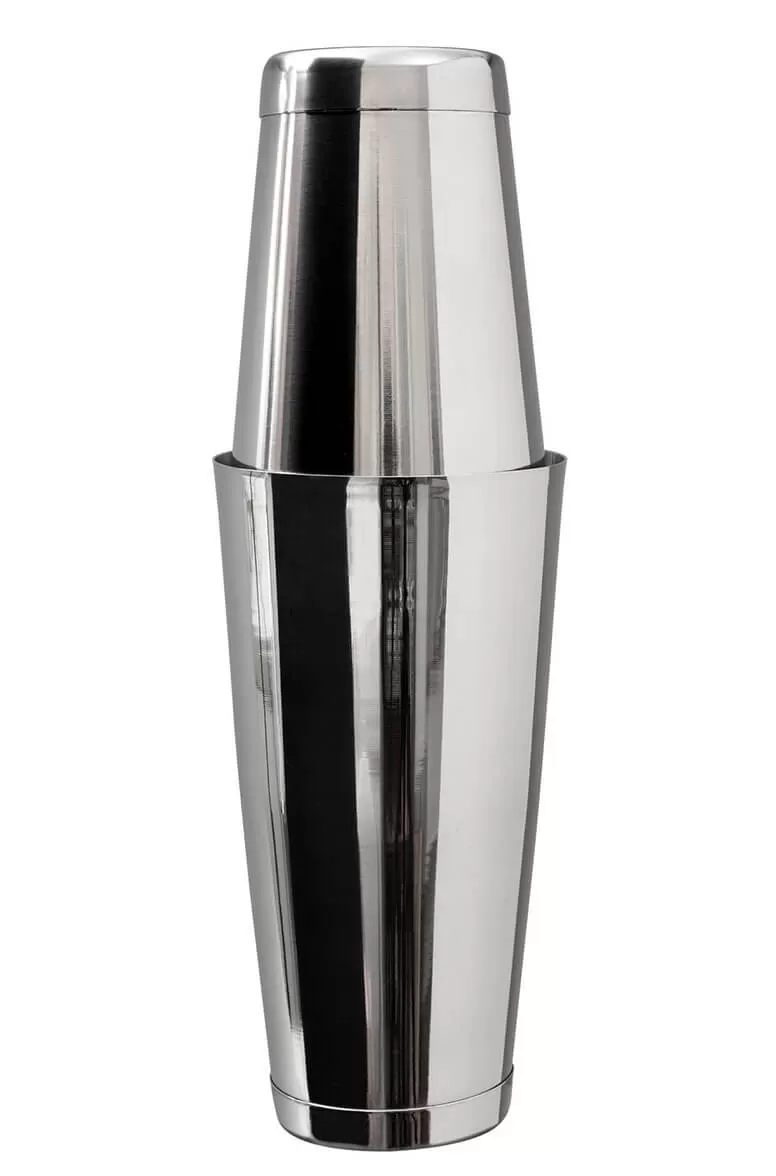 Stainless Steel Boston Tin (18oz) and Can (28oz) Set (3340)