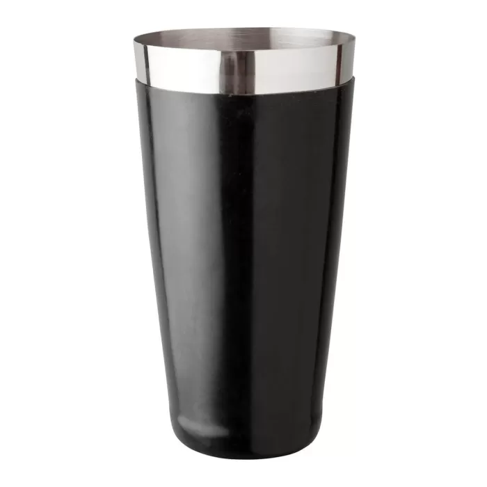 Boston Can Black Vinyl Coated 28oz