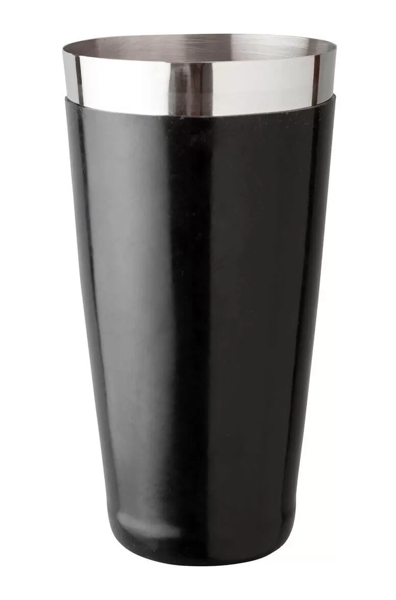 Boston Can Black Vinyl Coated 28oz