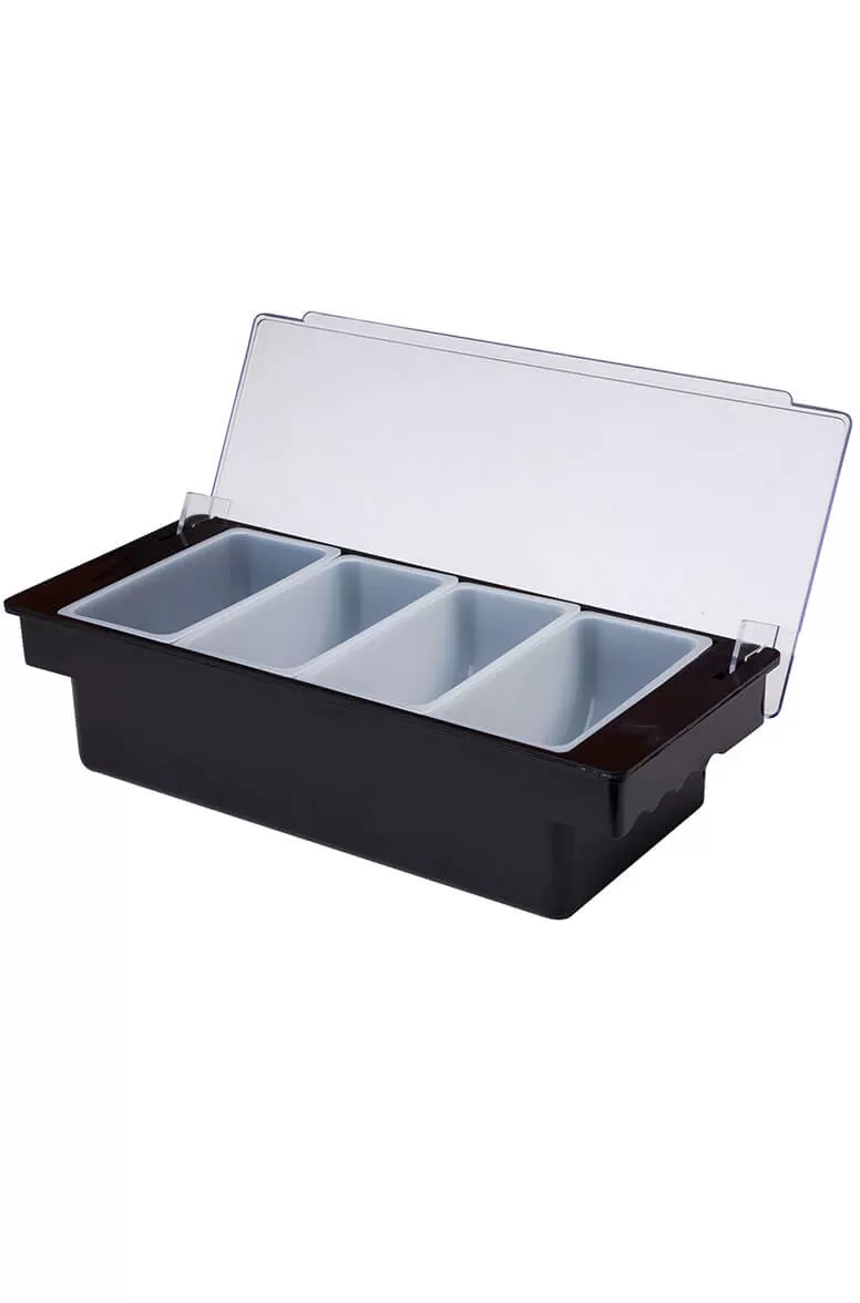 Plastic Condiment Holder- 4 Part (3765)