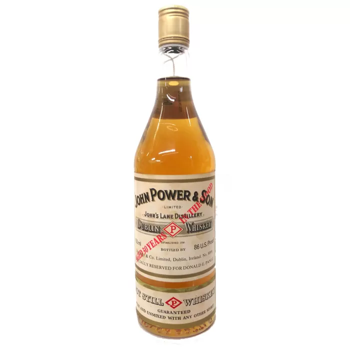Powers 30 Year Old Pot Still Whiskey