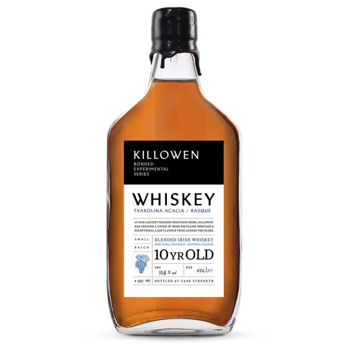 Killowen Small Batch Experimental Bond Series Whiskey - Txacolina Acacia Cask