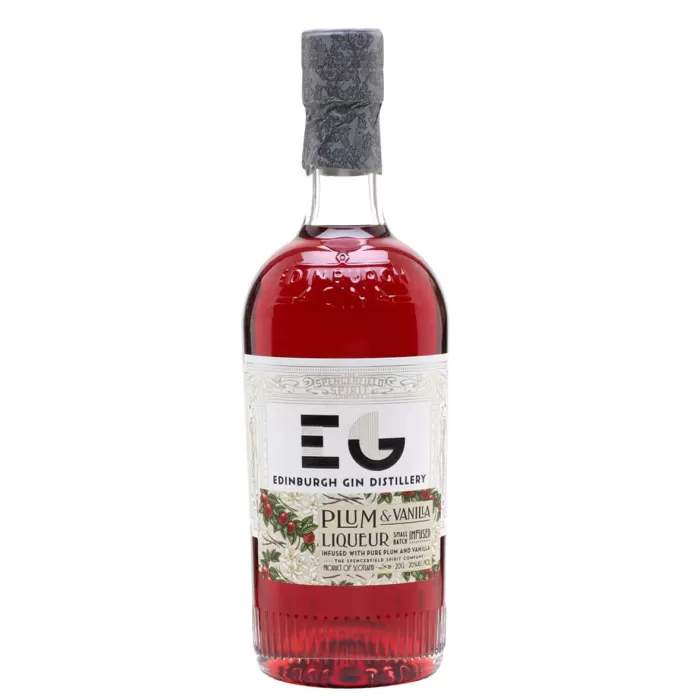 Edinburgh Plum and Vanilla Gin Liqueur
