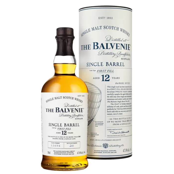 Balvenie First Fill Single Barrel 12 Year Old