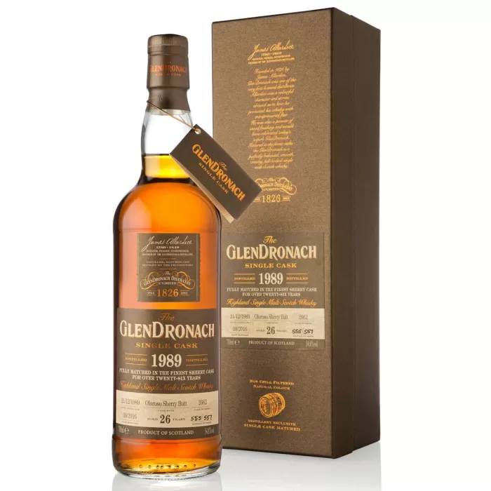 Glendronach 1989 26 Year Old Single Cask 2662 Batch 14