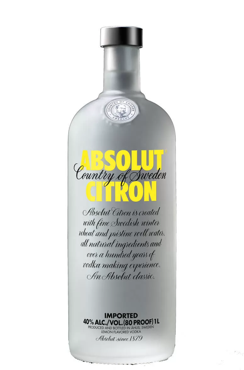 Absolut Citron Vodka