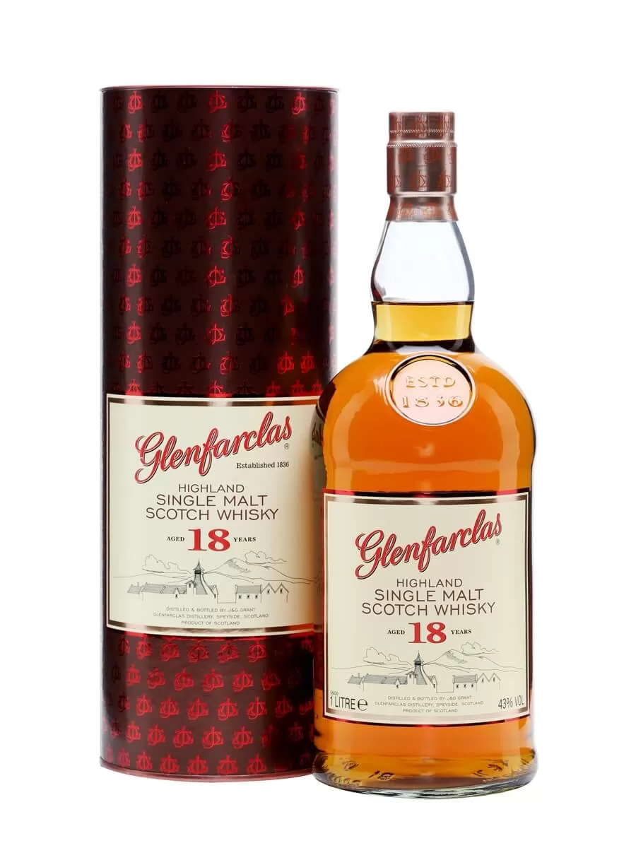 ★Glenfarclas 18年 シングルモルトウイスキー 1000ml★ gfcob.18yov1-900x1200.webp