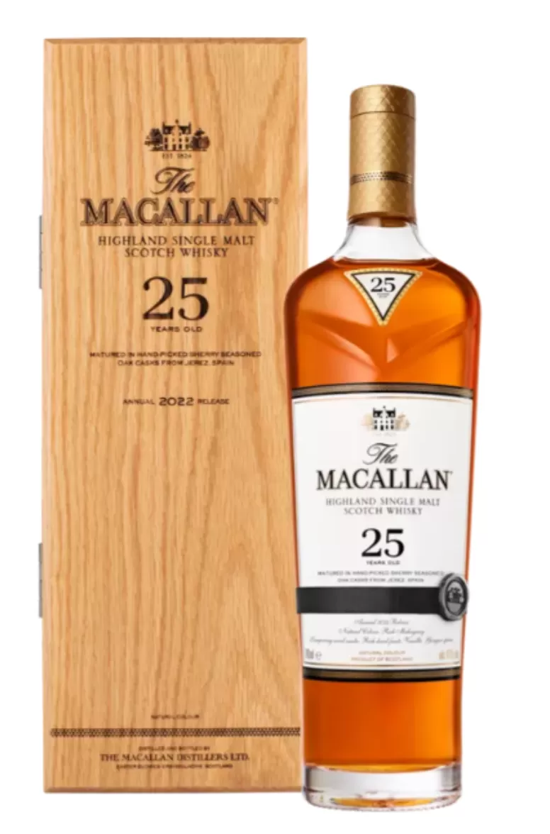 Macallan 25 Year Old 2022 Sherry Cask