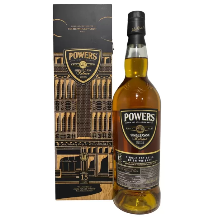 Powers 15 Year Old Single Cask #10099 Celtic Whiskey Shop Exclusive