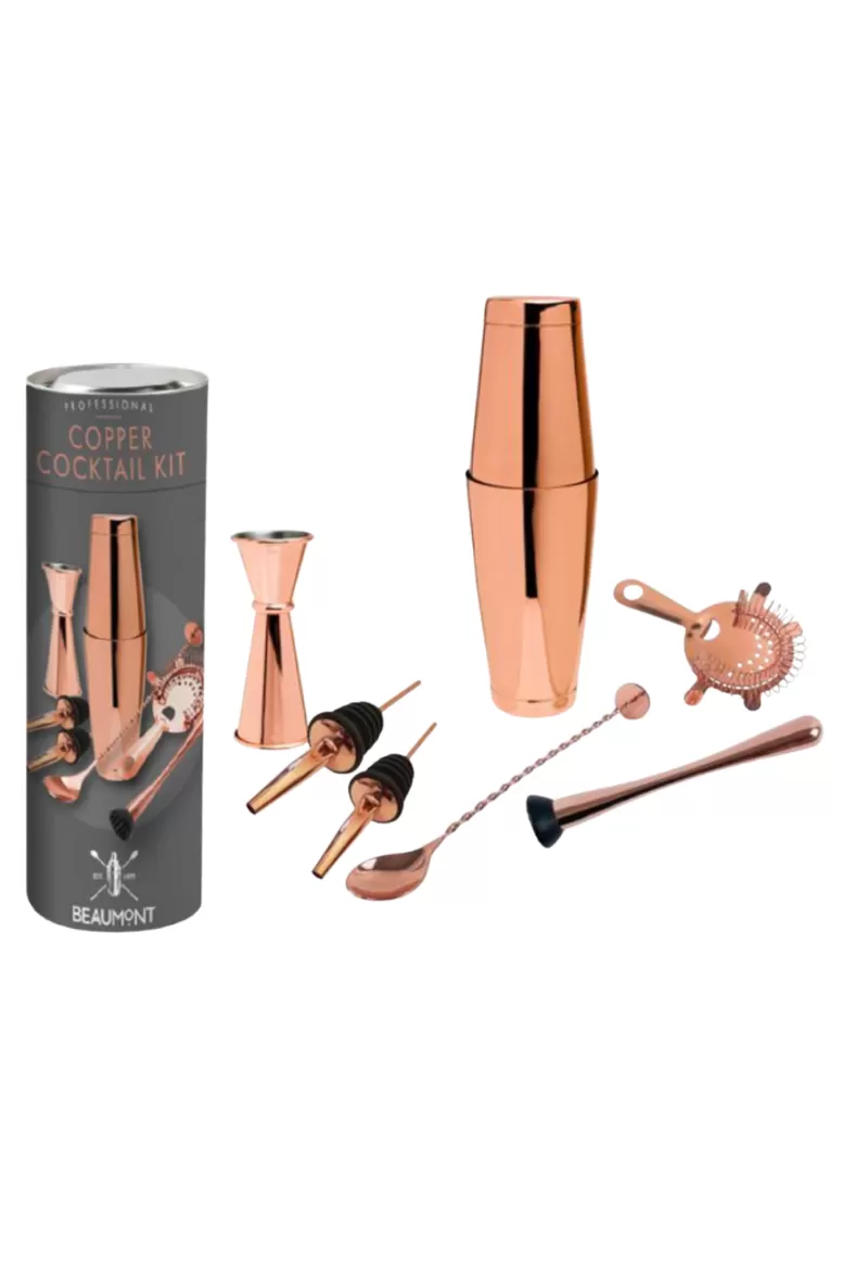 Copper Cocktail Set