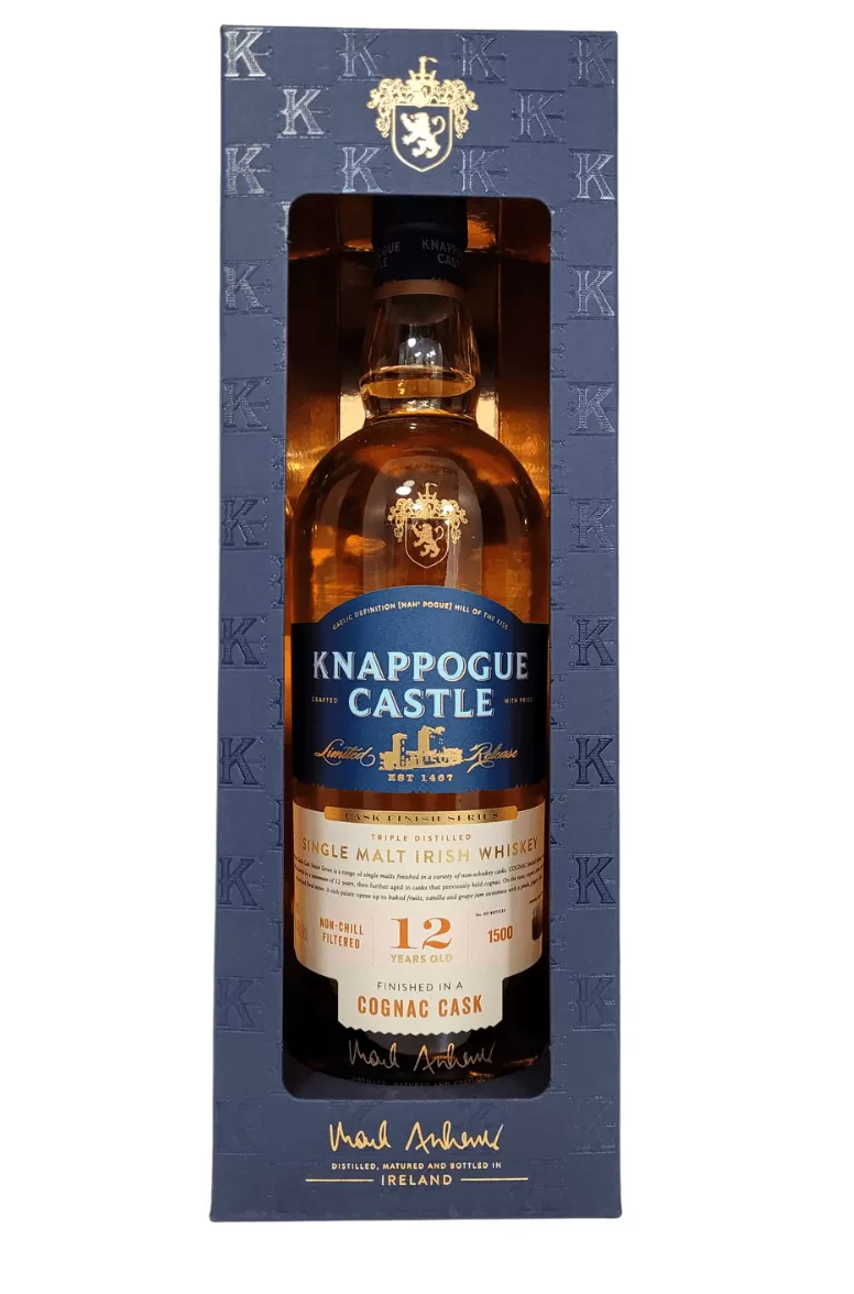 Knappogue Castle 12 Year Old  Cognac Finish 