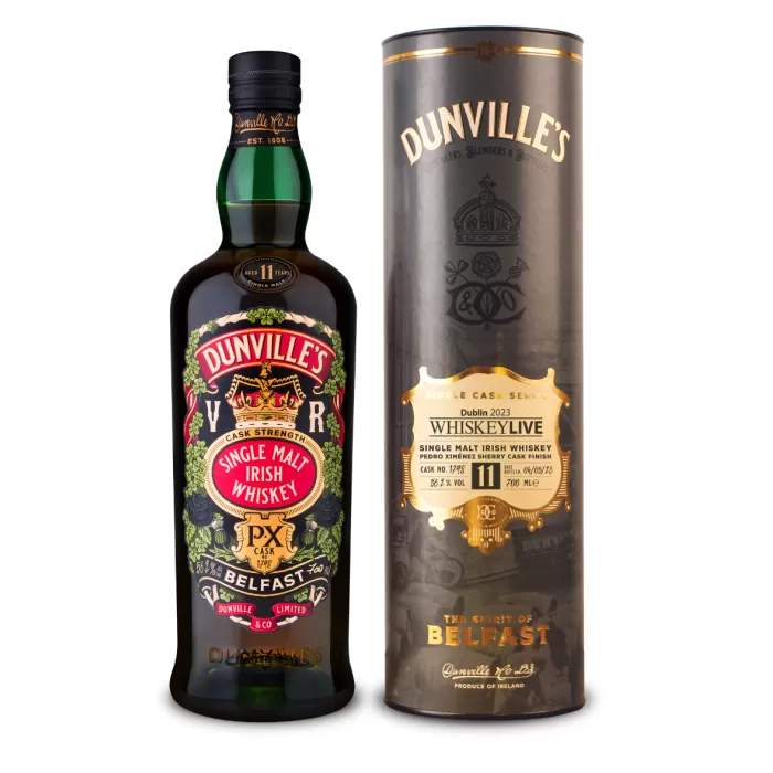 Dunvilles 11 Year Old PX Cask Whiskey Live Exclusive Cask 1798