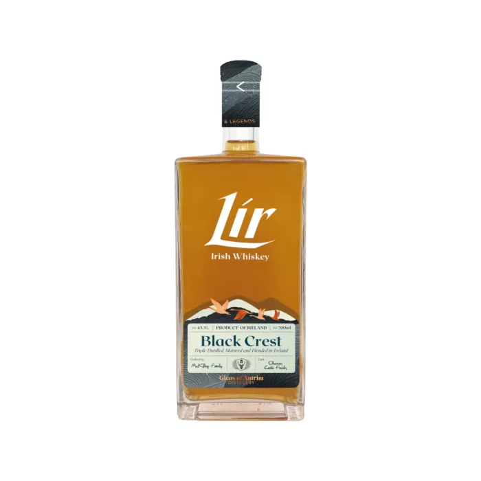 Lir Irish Whiskey Black Crest 70cl