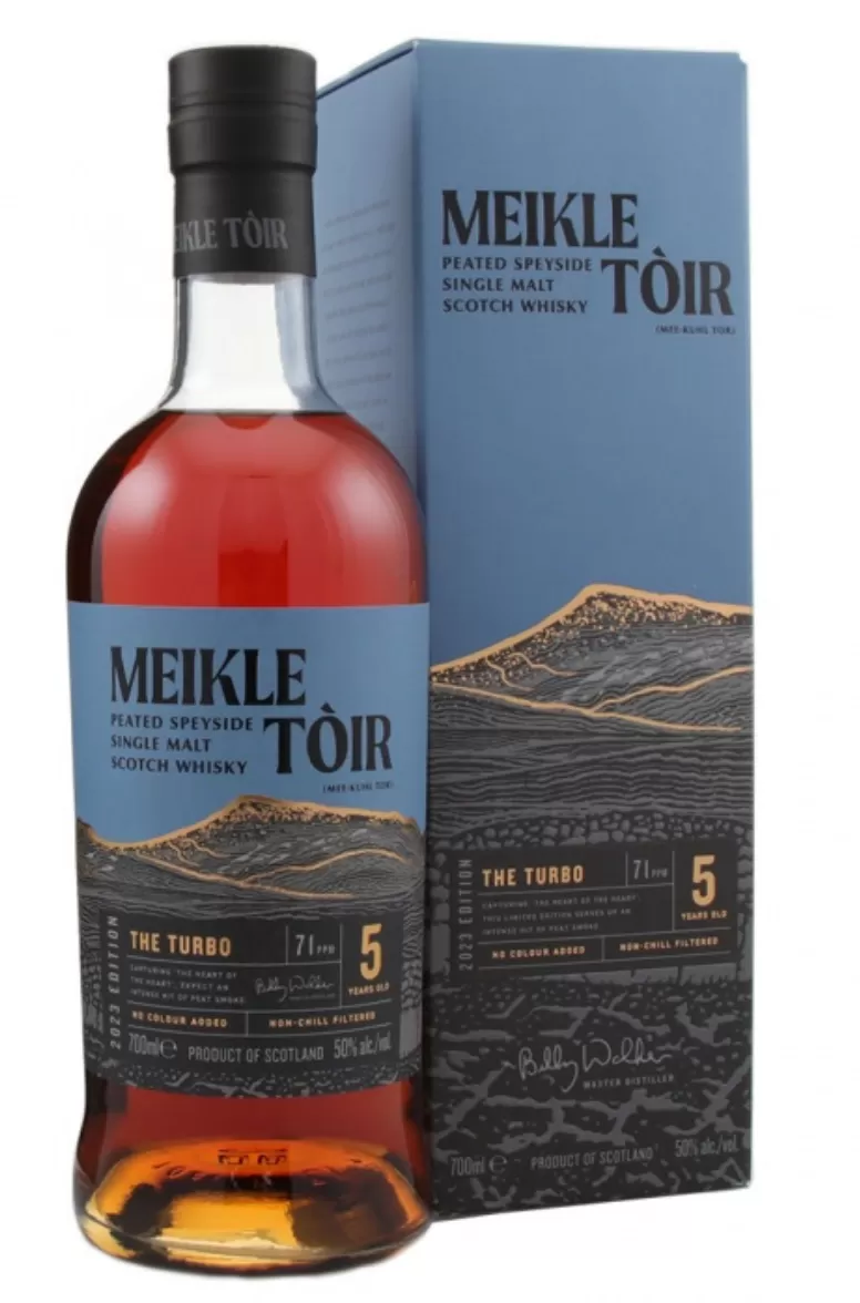 Meikle Toir 5 Year Old Turbo Peated 50%