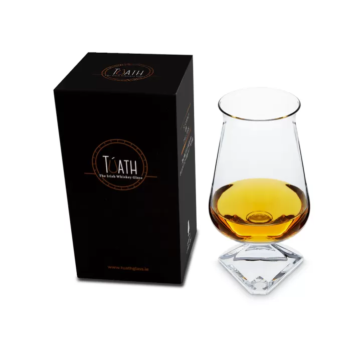 Túath Whiskey Glass Plain Boxed 