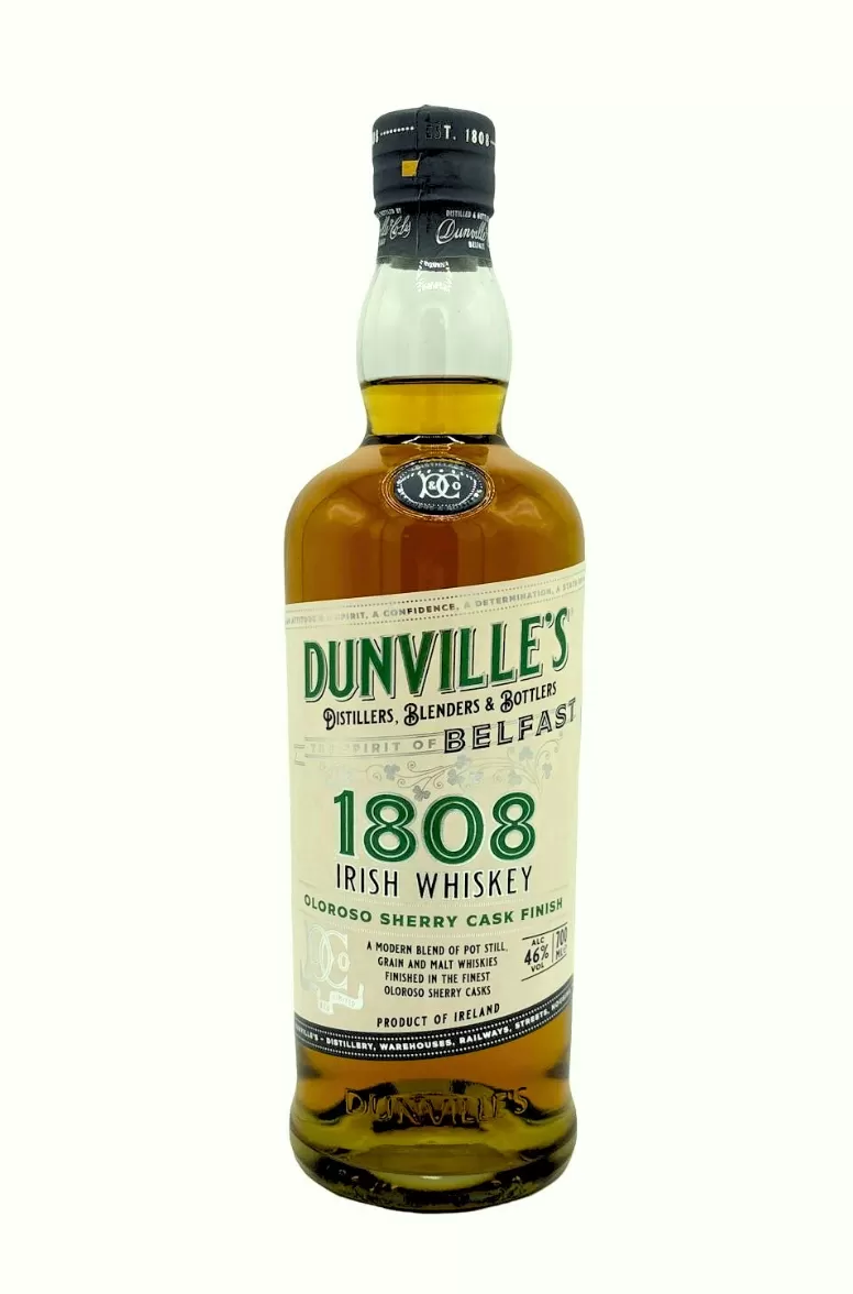 Dunvilles 1808 Small Batch Series CWS Exclusive Oloroso Finish