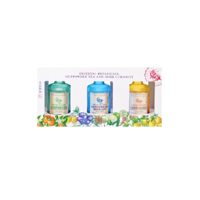 Drumshanbo Gunpowder Gin Trilogy Minis