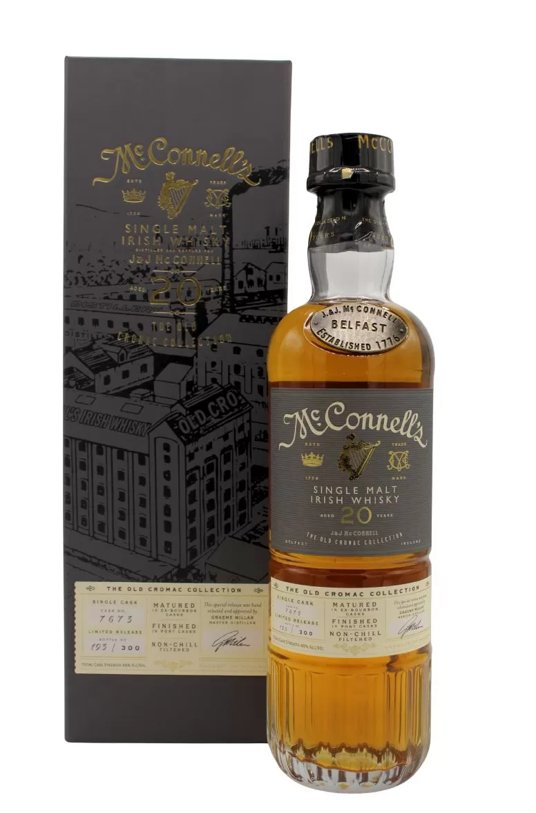 McConnells 20 Year Old  48% Single Malt 
