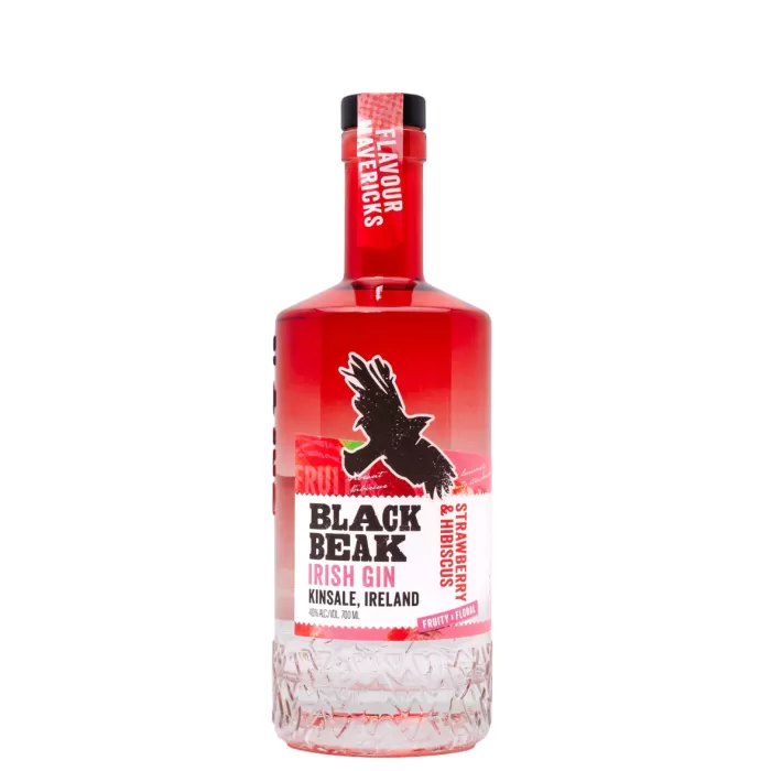 Black Beak Strawberry & Hibiscus Irish Gin