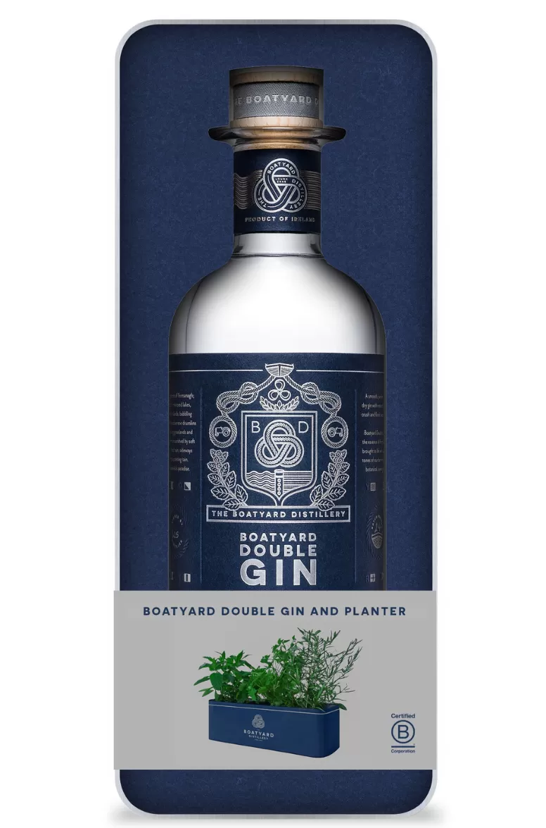 Boatyard Double Gin Planter Gift Set 
