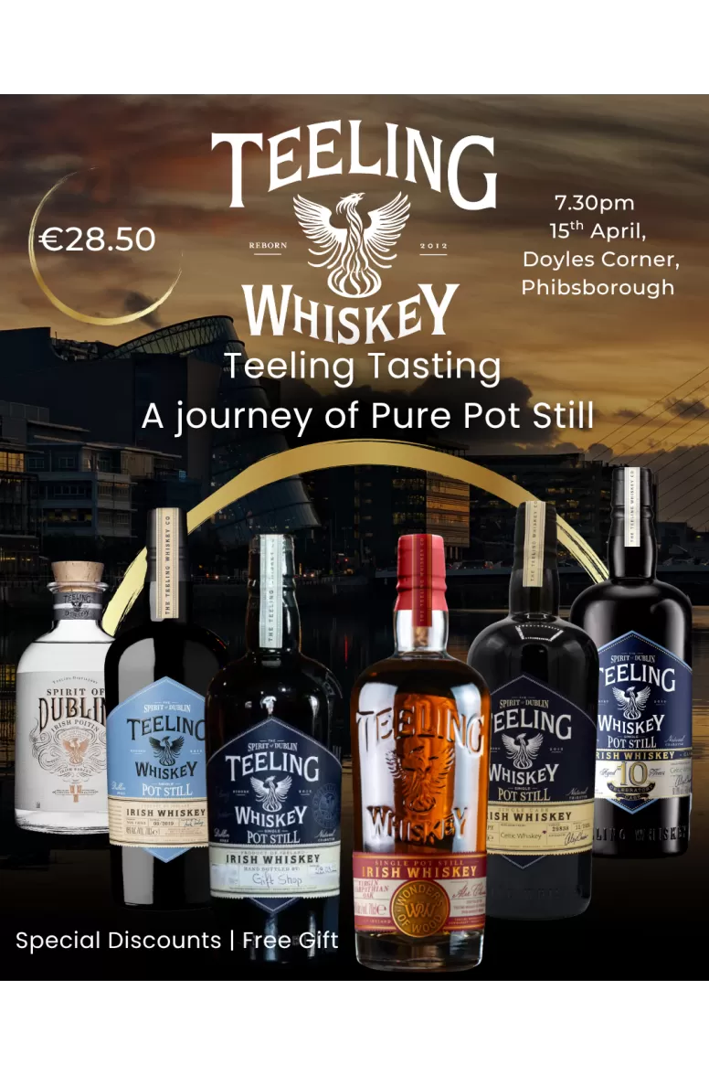 Teeling Tasting  A Journey of Pure Pot Still