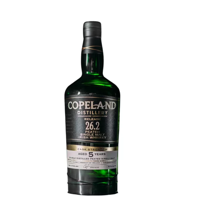 Copeland 26.2 Cask Strength  Release Double Distilled Peated Malt
