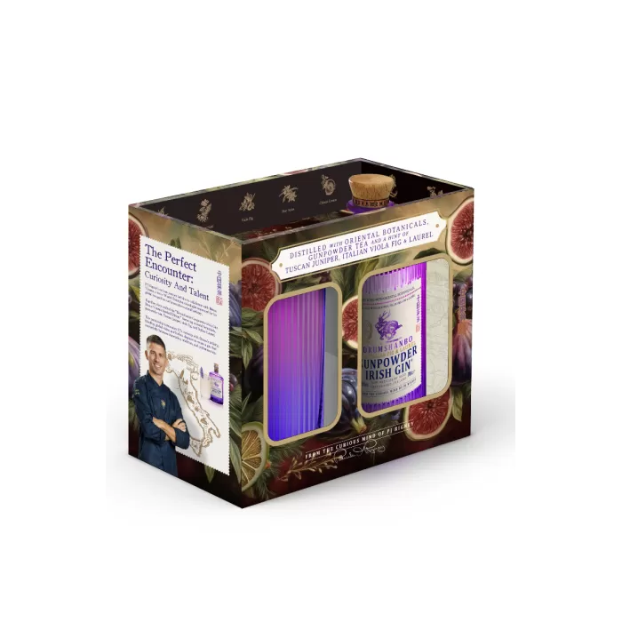 Gunpowder Fig & Laurel Gin Glass Pack