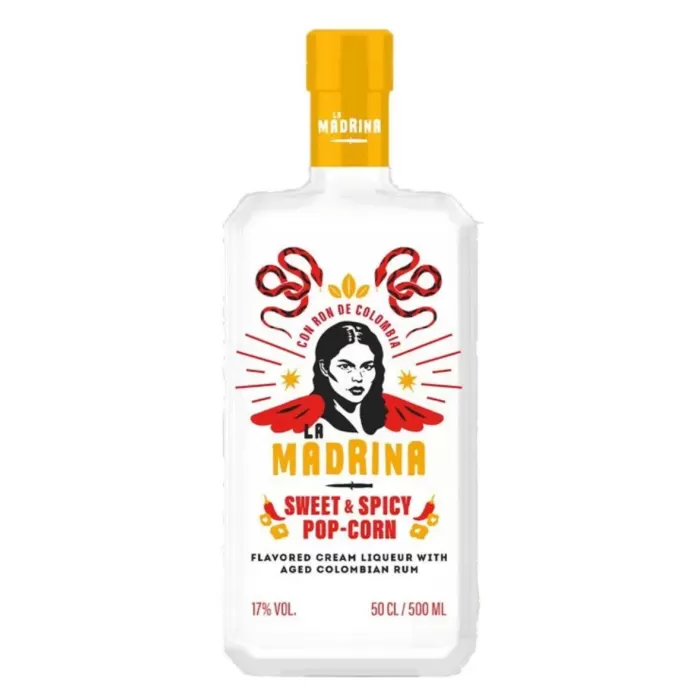 Madrina Sweet & Spicy Popcorn Cream & Rum Flavour Liqueur 50cl