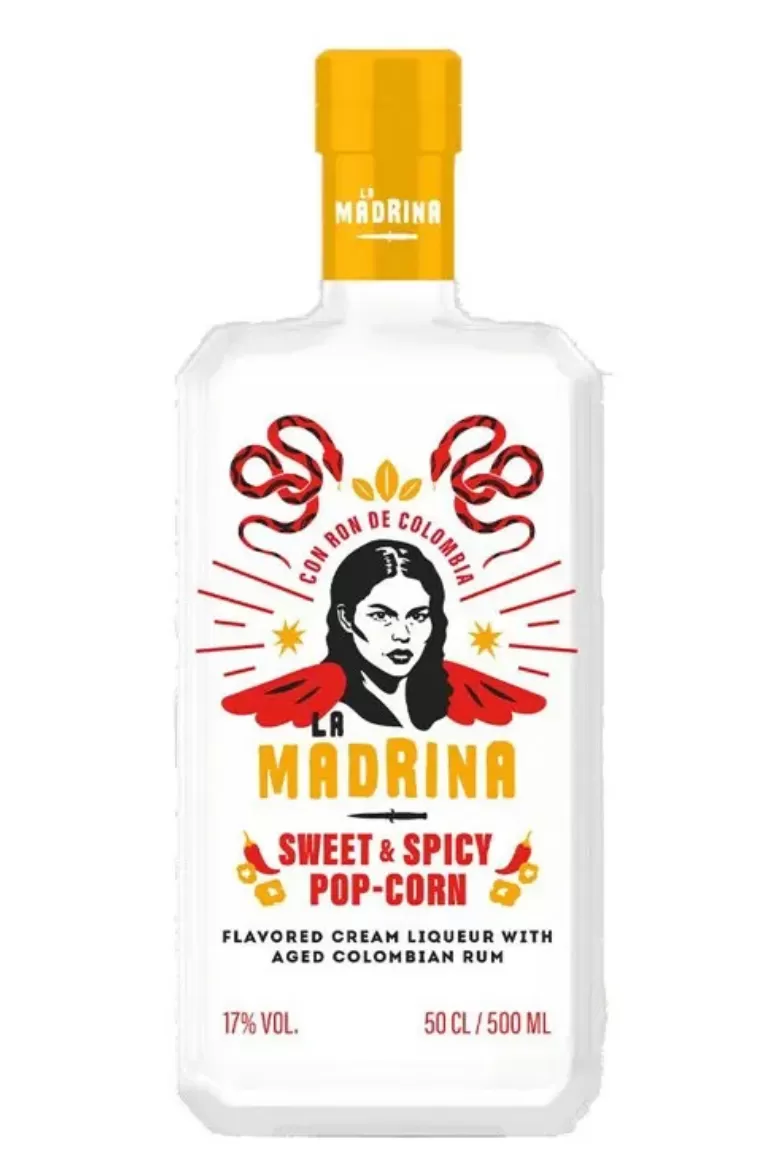 Madrina Sweet & Spicy Popcorn Cream & Rum Flavour Liqueur 50cl