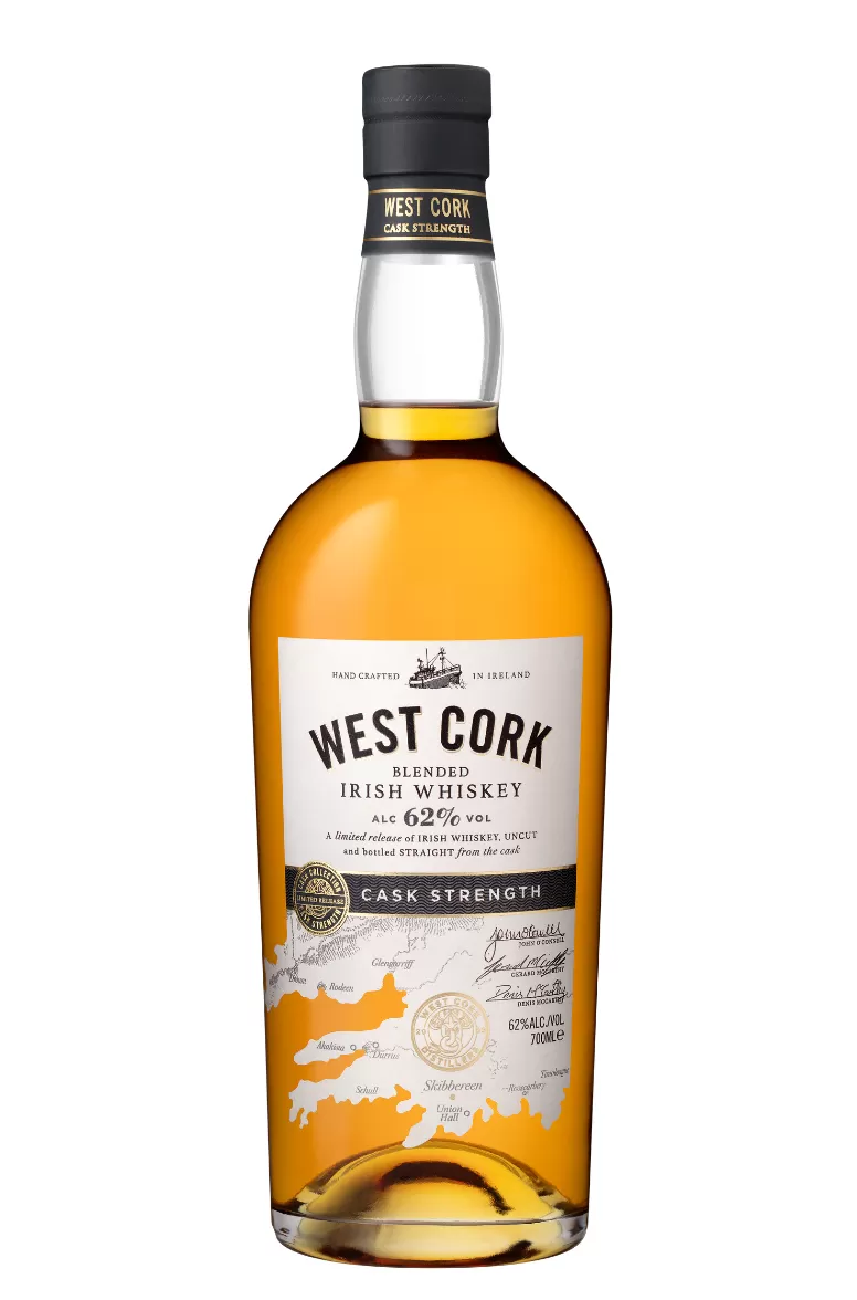 West Cork Cask Strength Blended Irish Whiskey