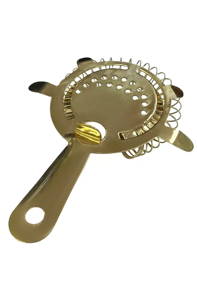 Hawthorne Strainer 4 Ear Gold