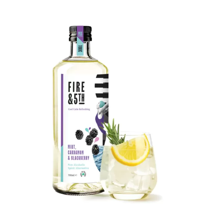 Fire & 5th - Mint, Cardamom & Blackberry non alcoholic spirit