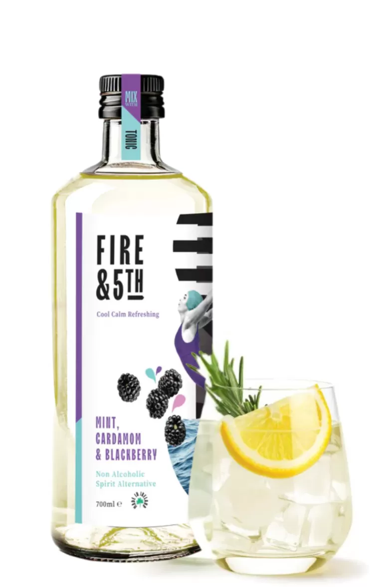 Fire & 5th - Mint, Cardamom & Blackberry non alcoholic spirit