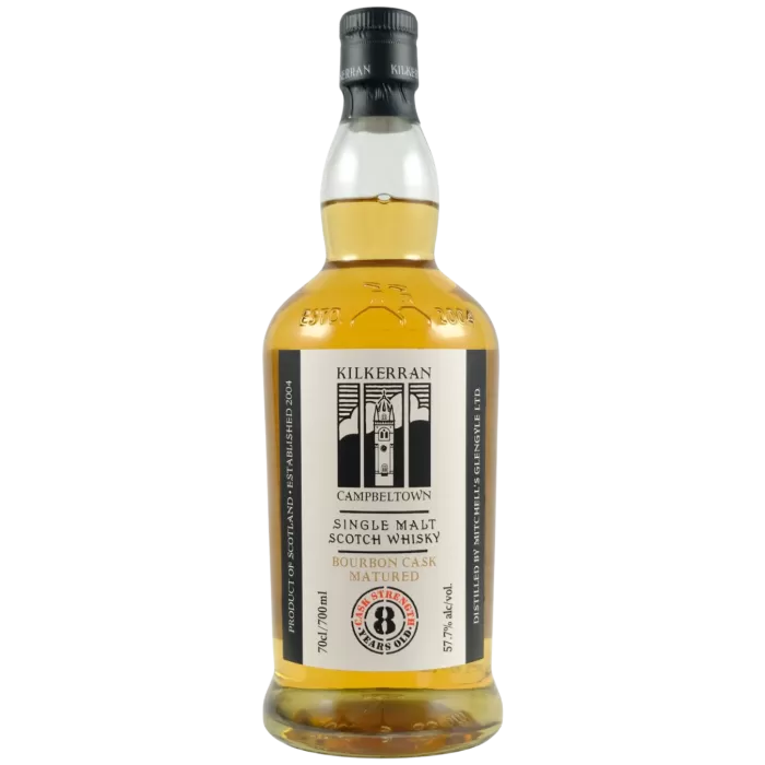 Kilkerran 8 Year Old Bourbon Cask Strength 57.7% 70cl 