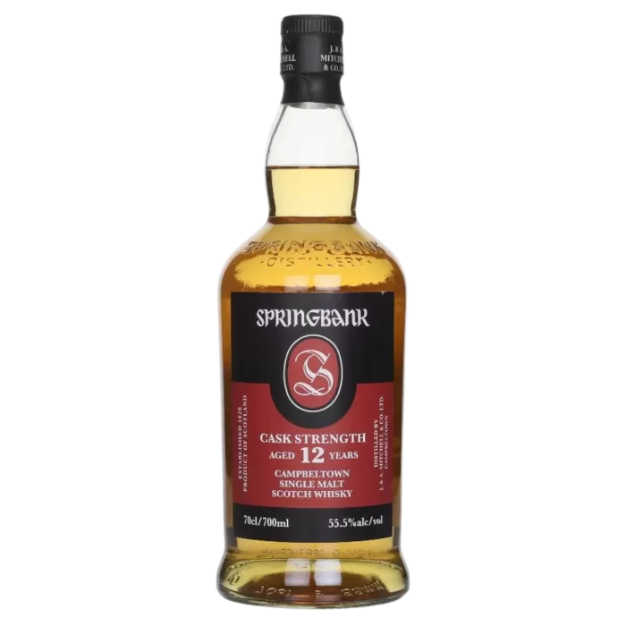 Springbank 12 Year Old Cask Strength 55.5% 70cl